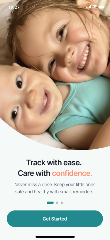Little Doses onboarding screen